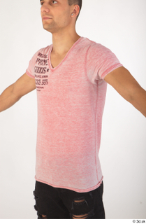 Colin clothing pink t shirt upper body 0002.jpg